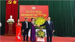 Trưởng Ban Tuyên giáo Trung ương Nguyễn Trọng Nghĩa dự Ngày hội Đại đoàn kết tại tỉnh Bắc Ninh